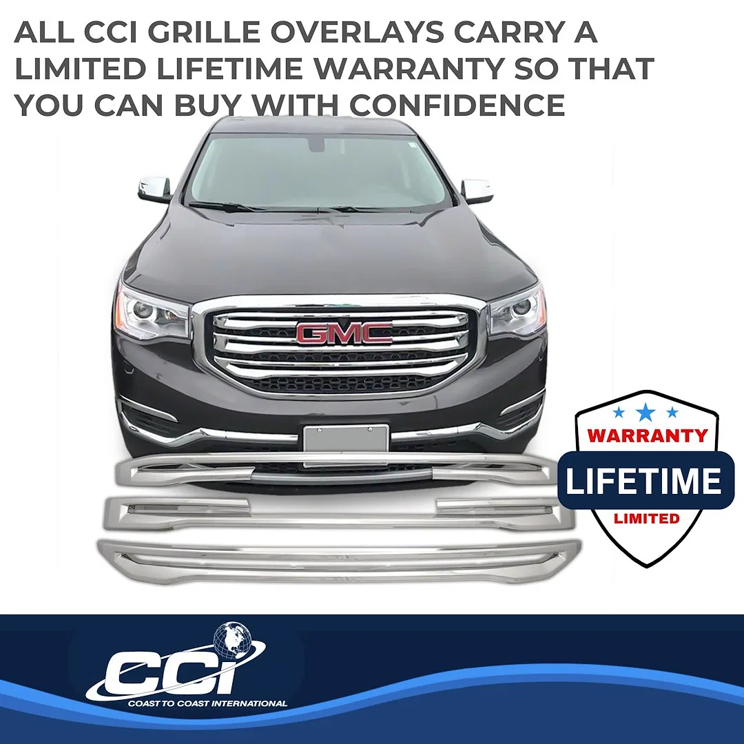 IWCGI149 – COAST2COAST Grille Insert, Overlay 3 Piece Chrome Plated ABS Plastic - view 3
